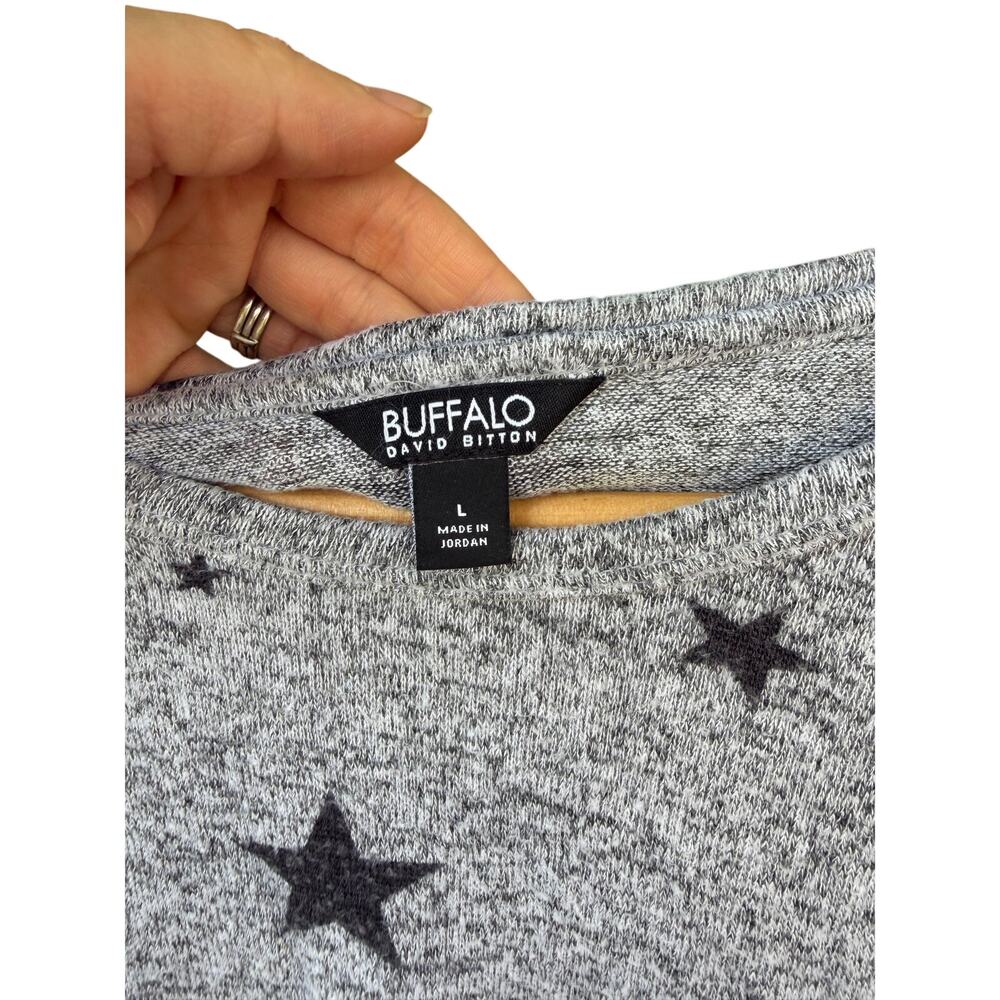 Buffalo David Bitton Star Print Pullover L - Picture 2 of 5